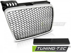 Griglia Sportiva Argento per AUDI A4 (B7) 11.04-03.08