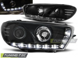Fari Anteriori DAYLIGHT Neri per VW SCIROCCO 08-04.14