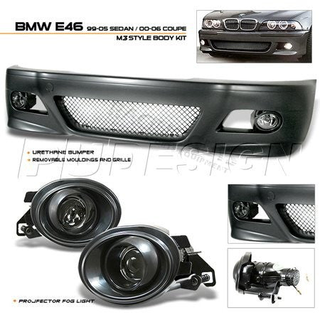 PUD Paraurti Anteriore ABS M3 Style (E46) - em-power.it