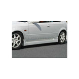 Minigonne Chargespeed Style Nero in Plastica ABS Honda Civic EJ EK