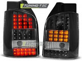 Fanali Posteriori LED Neri per VW T5 04.03-09