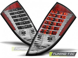 Fanali Posteriori per FORD FOCUS MK1 HB 98-04 CHROME LED