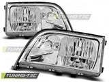 Fari Anteriori CHROME per MERCEDES W140 Classe S 03.91-10.98