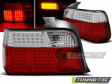 Fanali Posteriori LED Rossi Bianchi per BMW Serie 3 E36 12.90-08.99 SEDAN