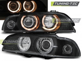 Fari Anteriori ANGEL EYES Neri per BMW Serie 5 E39 09.95-06.03