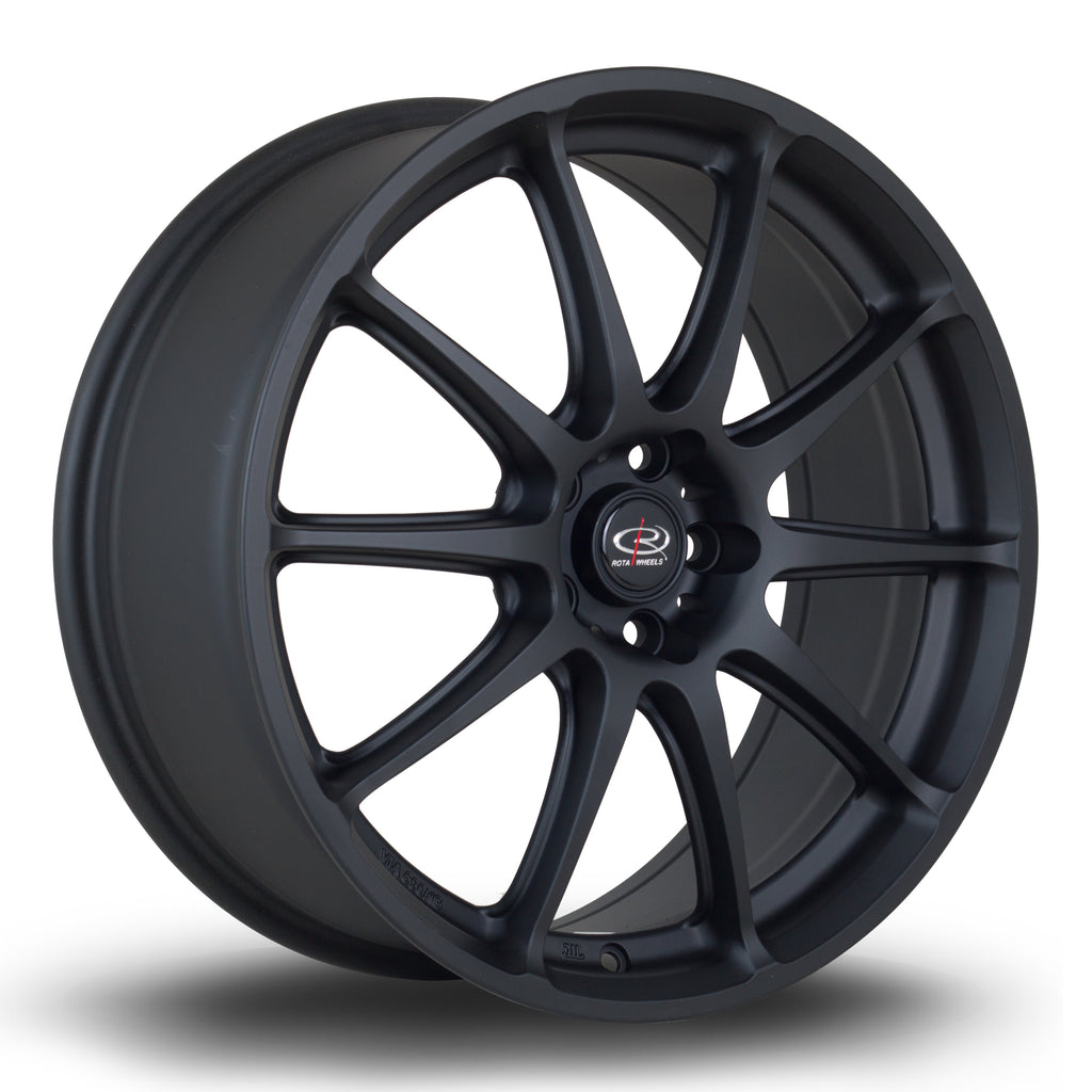 Cerchio in Lega Rota GRA 18x7.5 5x100 ET48 Flat Black