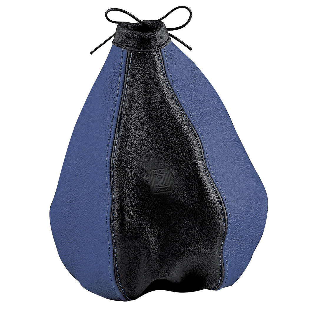 Nardi Cuffia cambio in Pelle nera e blu
