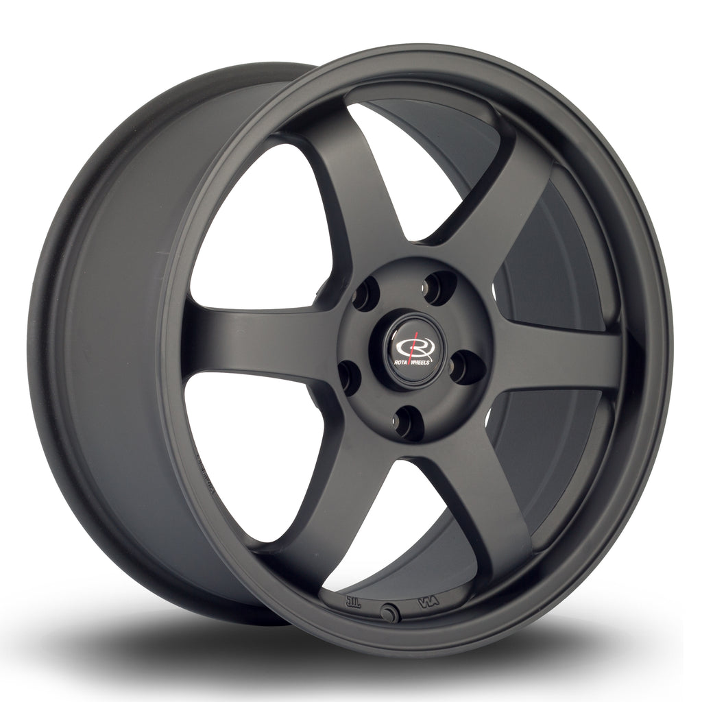 Cerchio in Lega Rota Grid 17x8 5x110 ET35 Flat Black