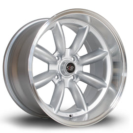 Cerchio in Lega Rota RB-X 17x9.5 4x114.3 ET-19 Silver