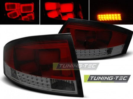 Fanali Posteriori LED Rossi SMOKE per AUDI TT 8N 99-06