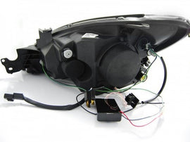 Fari Anteriori per MITSUBISHI LANCER 7 04-07 ANGEL EYES CHROME