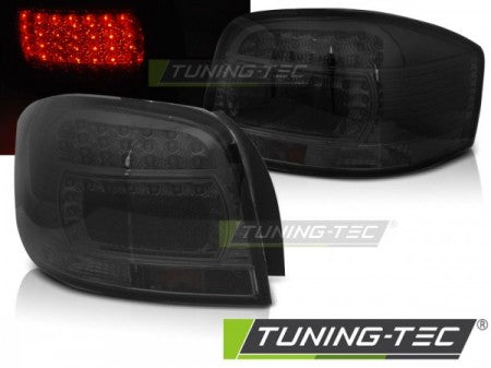 Fanali Posteriori LED SMOKE per AUDI A3 8P 05.03-08