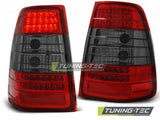 Fanali Posteriori LED Rossi SMOKE per MERCEDES Classe E W124 KOMBI 09.85-95