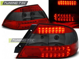 Fanali Posteriori per MITSUBISHI LANCER 7 SEDAN 04-07 Rossi SMOKE LED