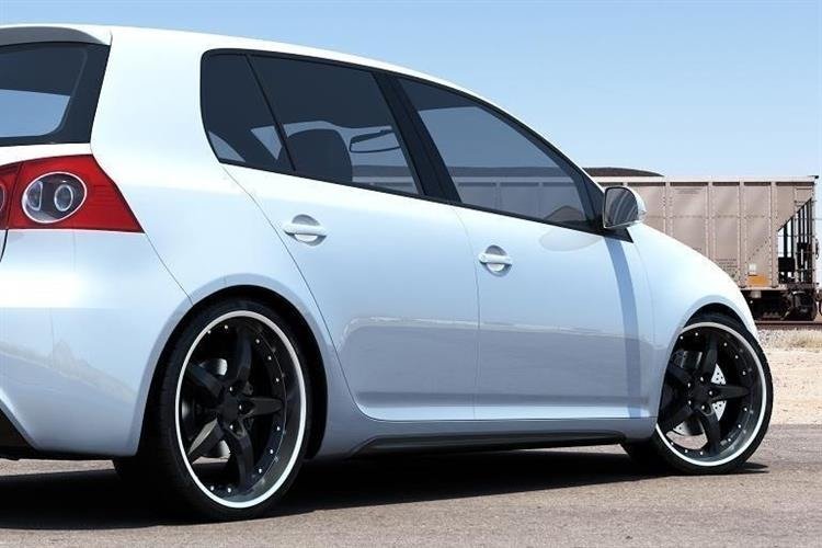 Minigonne VW GOLF 5 mk5 GTI look Plastica ABS