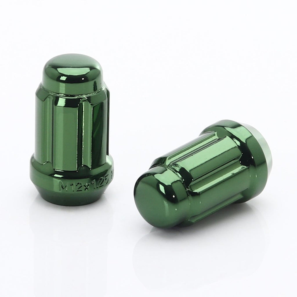 Lugnuts Dadi Ruota Japan Racing JN2 12x1,25 Verdi