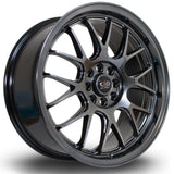 Cerchio in Lega Rota MXR 17x7.5 4x100/108 ET40 Hyper Black