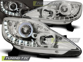 Fari Anteriori per PEUGEOT 107 05-11 DAYLIGHT CHROME