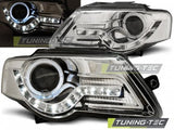 Fari Anteriori DAYLIGHT CHROME per VW PASSAT B6 3C 03.05-10