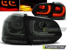 Load image into Gallery viewer, Fanali Posteriori LED SMOKE per VW GOLF MK6 10.08-12