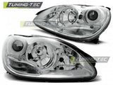 Fari Anteriori CHROME per MERCEDES Classe S W220 09.98-05.05