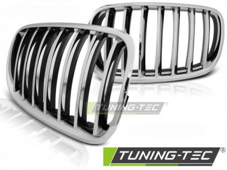 Griglie CHROME per BMW X5 E70 X6 E71 08-