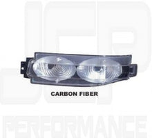 Carica l&#39;immagine nel visualizzatore di Gallery, Nissan 350z 03/- Z33 Luci di posizione paraurti posteriori Euro-clear Nero/Carbonio