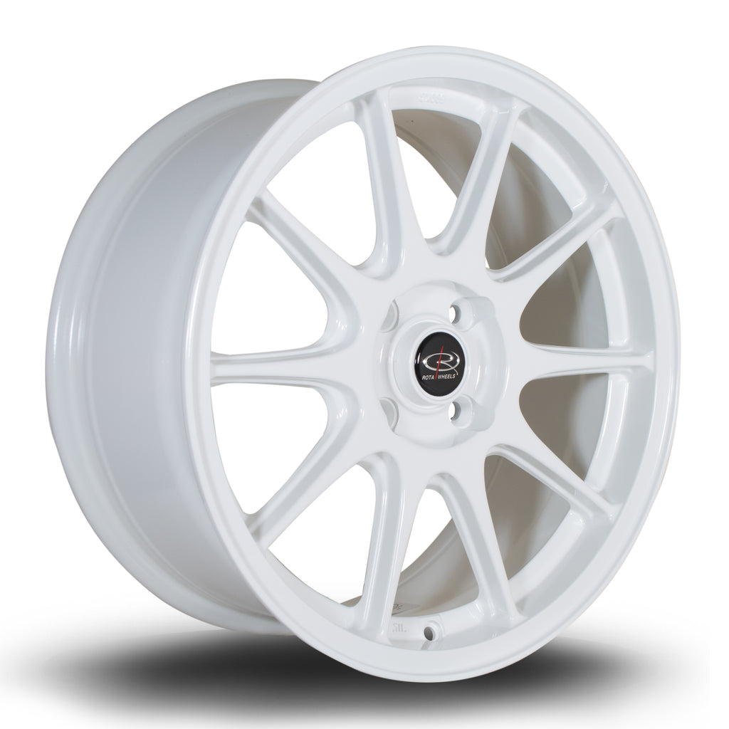 Cerchio in Lega Rota Strike 17x7.5 4x108 ET40 White