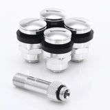 Kit valvole aria per cerchi in alluminio fine JR v1 - Argento