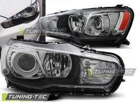 Fari Anteriori per MITSUBISHI LANCER 8 2008- XENON LOOK