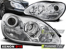 Carica l&#39;immagine nel visualizzatore di Gallery, Fari Anteriori XENON CHROME per MERCEDES Classe S W220 09.98-02