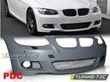 Paraurti Anteriore Sportivo con Fori Sensori di Parcheggio per BMW Serie 3 E92 06-09
