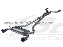 Nissan 370z Z34 09/- exhaust Cat-back (scarico centrale + Terminale) Q300tl - em-power.it