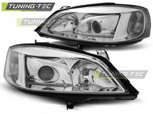 Carica l&#39;immagine nel visualizzatore di Gallery, Fari Anteriori per OPEL ASTRA G 09.97-02.04 CHROME H7