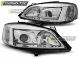 Fari Anteriori per OPEL ASTRA G 09.97-02.04 CHROME H7