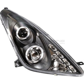 Fari Anteriori Angel Eye Style Angel Eyes Interno Nero Toyota Celica T23