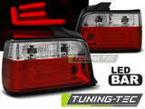 Fanali Posteriori LED BAR Rossi Bianchi per BMW Serie 3 E36 12.90-08.99 SEDAN