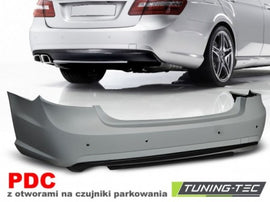 Paraurti Posteriore SPORT con Fori Sensori di Parcheggio per MERCEDES Classe E W212 09-13 SEDAN 1W