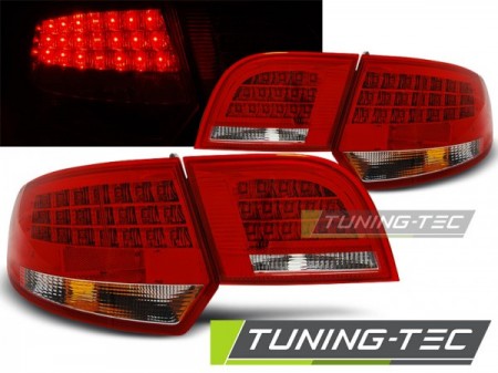 Fanali Posteriori LED Rossi Bianchi per AUDI A3 8P 04-08 SPORTBACK