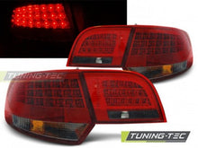 Carica l&#39;immagine nel visualizzatore di Gallery, Fanali Posteriori LED Rossi SMOKE per AUDI A3 8P 04-08 SPORTBACK