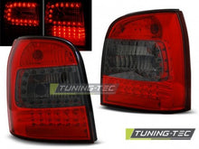 Load image into Gallery viewer, Fanali Posteriori LED Rossi SMOKE per AUDI A4 B5 94-01 AVANT