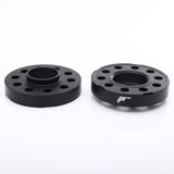 JRWS2 Distanziali Ruota 12mm 5x120 72,6 72,6 Nero