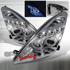 Toyota Celica T23 99+ R8 Style Fari Anteriori Chrome