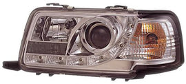 Audi 80 Fari Anteriori R8 Style a LED Chrome V1