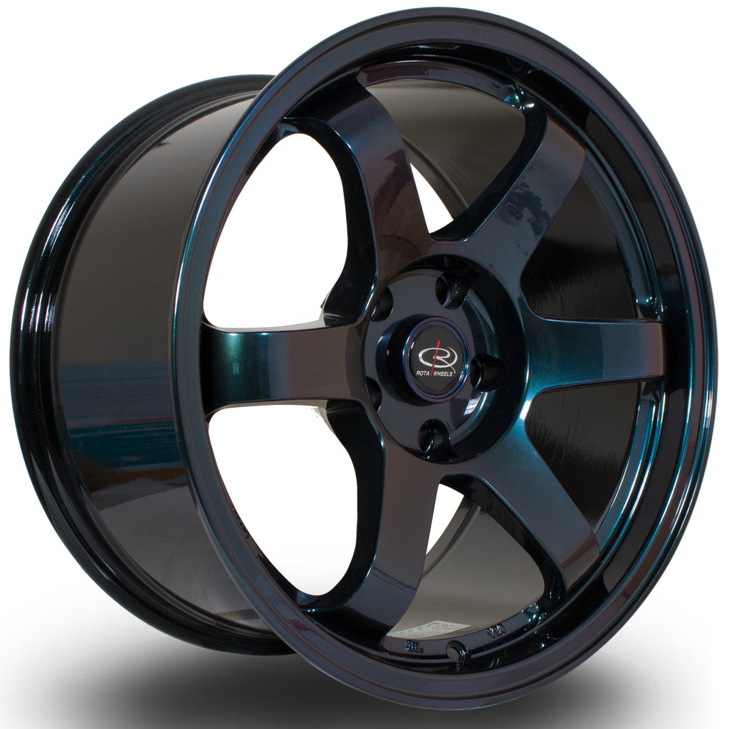 Cerchio in Lega Rota Grid 17x9 5x114.3 ET42 NeoChrome