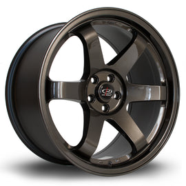 Cerchio in Lega Rota Grid 18x9.5 5x114.3 ET30 Gunmetal