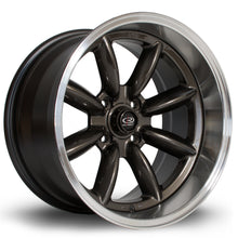 Load image into Gallery viewer, Cerchio in Lega Rota RB-X 17x9.5 4x114.3 ET-19 Gunmetal