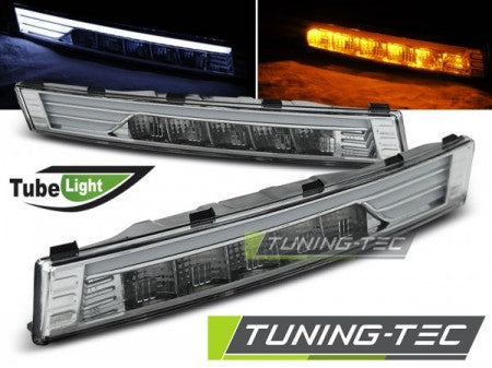 Frecce Anteriori CHROME LED per VW PASSAT B6 04.05-09.10