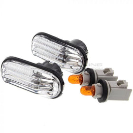 Sonar Frecce Fianchetti Interno Chrome Lente Trasparente Honda CRX ED EE ,Civic EG EH EJ EK ,Integra DC2 ,S2000