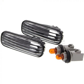 Sonar Frecce Fianchetti Lunghi Interno Nero Lente Trasparente Honda Civic EJ EK,Accord CE CD,Integra DC2